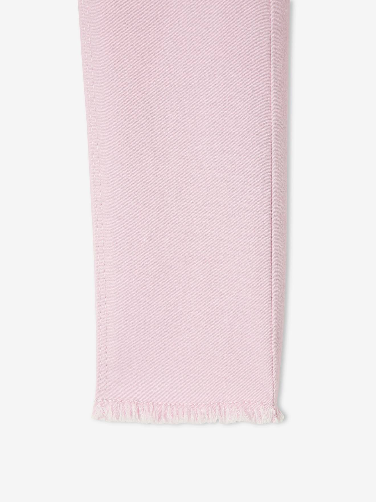 Calças legging coloridas para meninas, cor marrom claro lisa