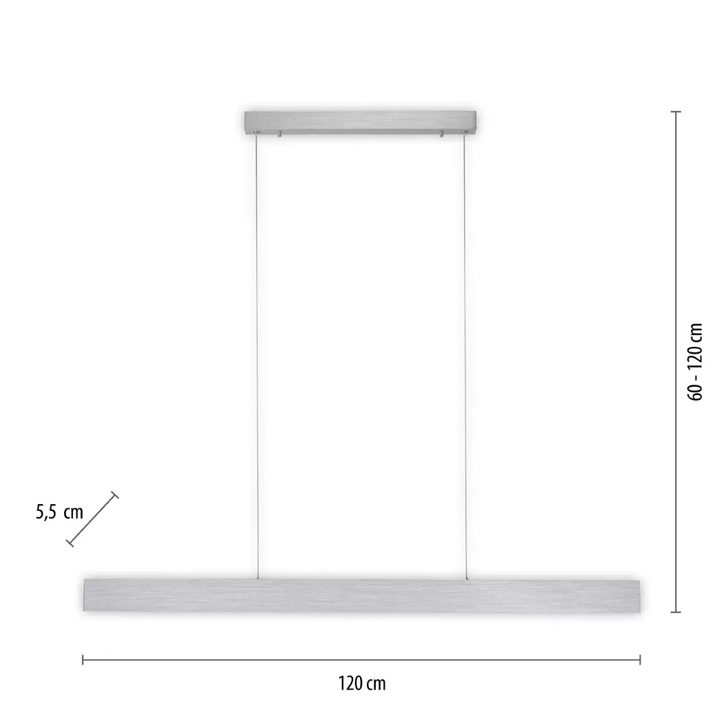 LED-Pendelleuchte Pure-Motion