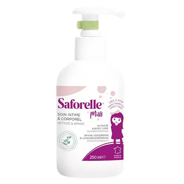 Saforelle Soin & Hygiène Miss Soin Intime et Corporel 250ml