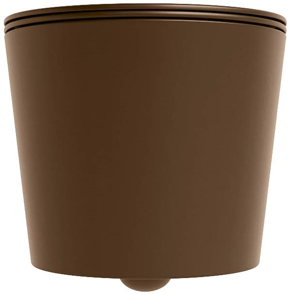 Mondiaz Lavie toiletpot randloos met softclose zitting rust