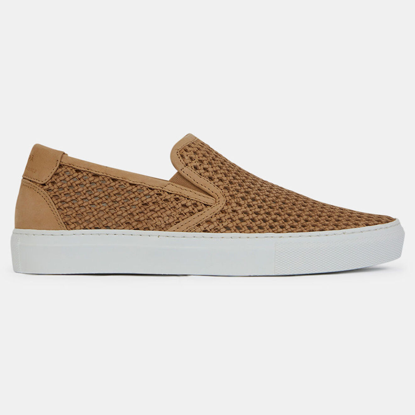 Zespa Slip-On en Velours de Cuir Laura beige foncé