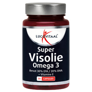 Lucovitaal Super Visolie Omega 3 Capsules 30ST