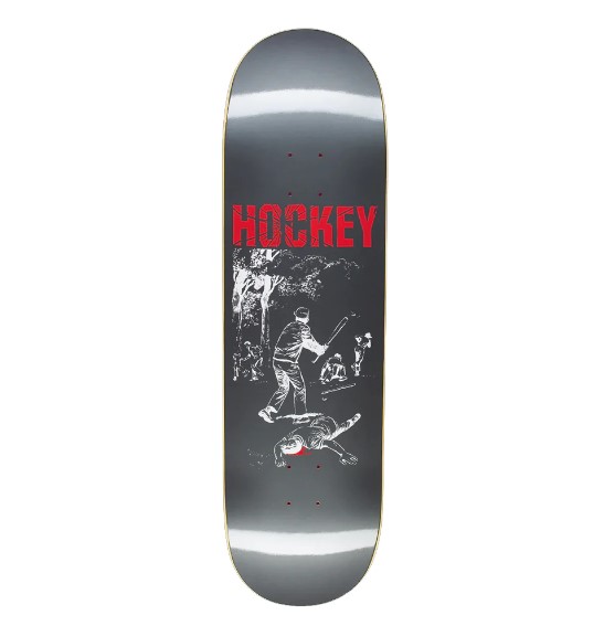 Hockey Baseball Deck - Graphite - Shape 2 - 8.44