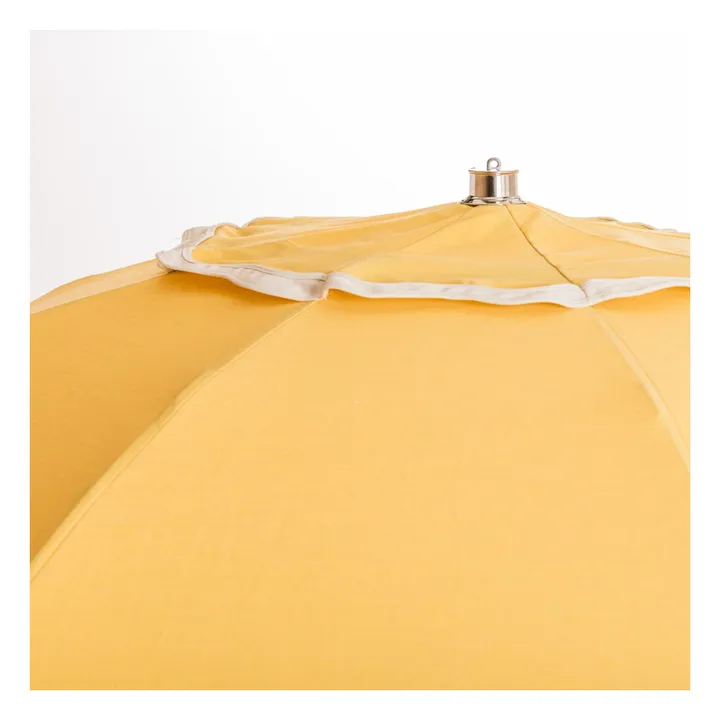 Business & Pleasure Co. Parasol festonné Beach Club | Jaune