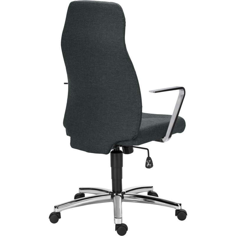 Fauteuil de bureau Altena tissu - avec accoudoirs, appui-tête - Mécanisme Synchrone - Pied aluminium