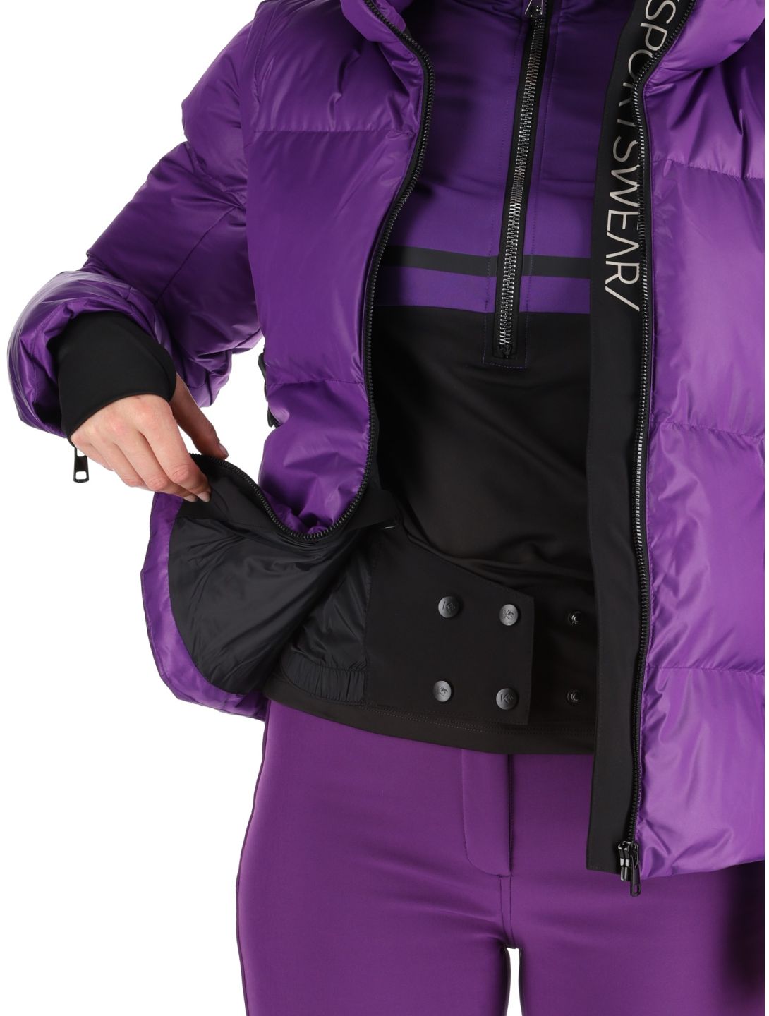 Alpine elegance ski-jas dames