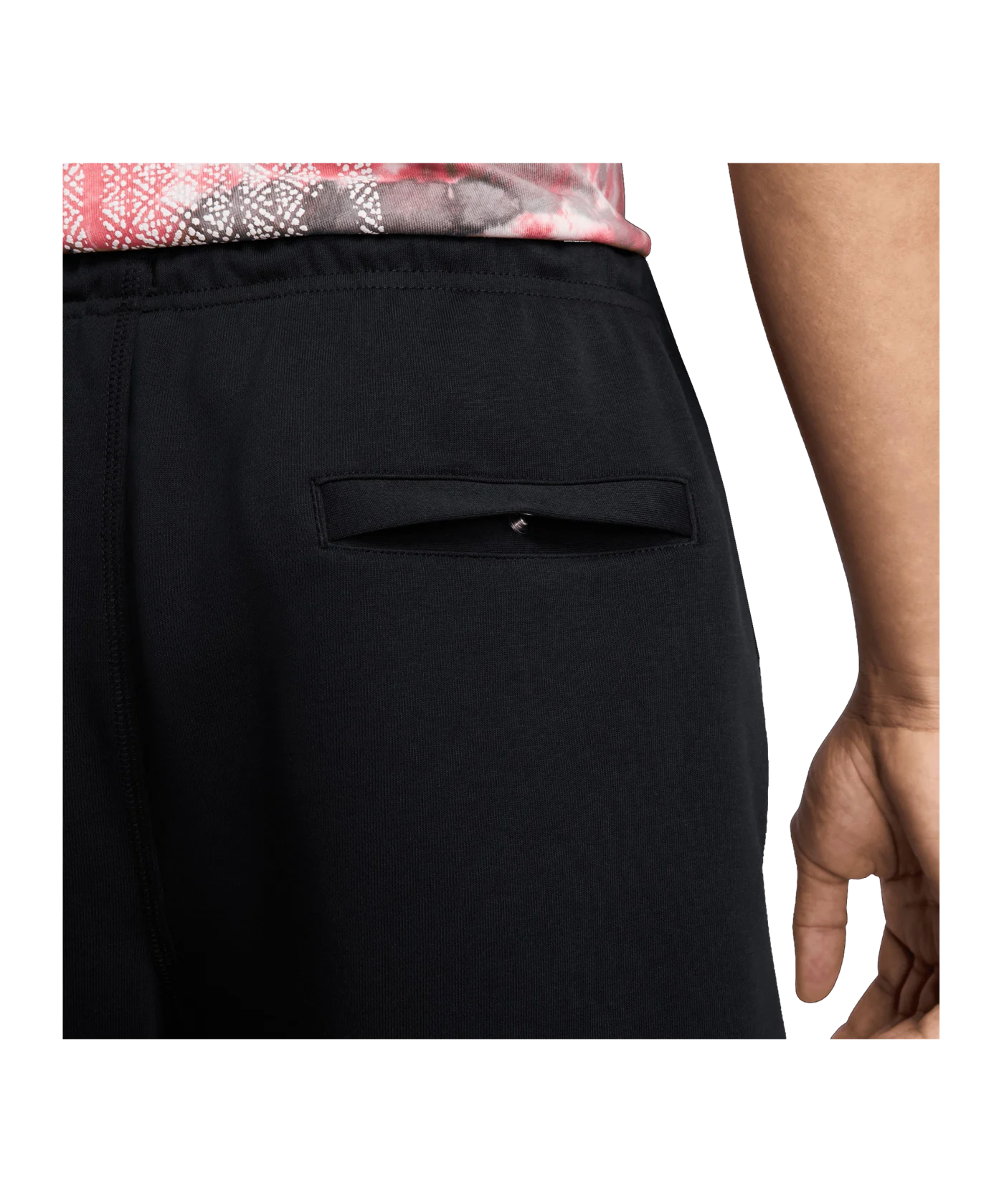 Nike Club French Terry Flow Short Schwarz F010