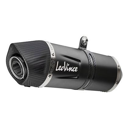 Ligne Complète Leo Vince Nero inox embout carbone - Noir