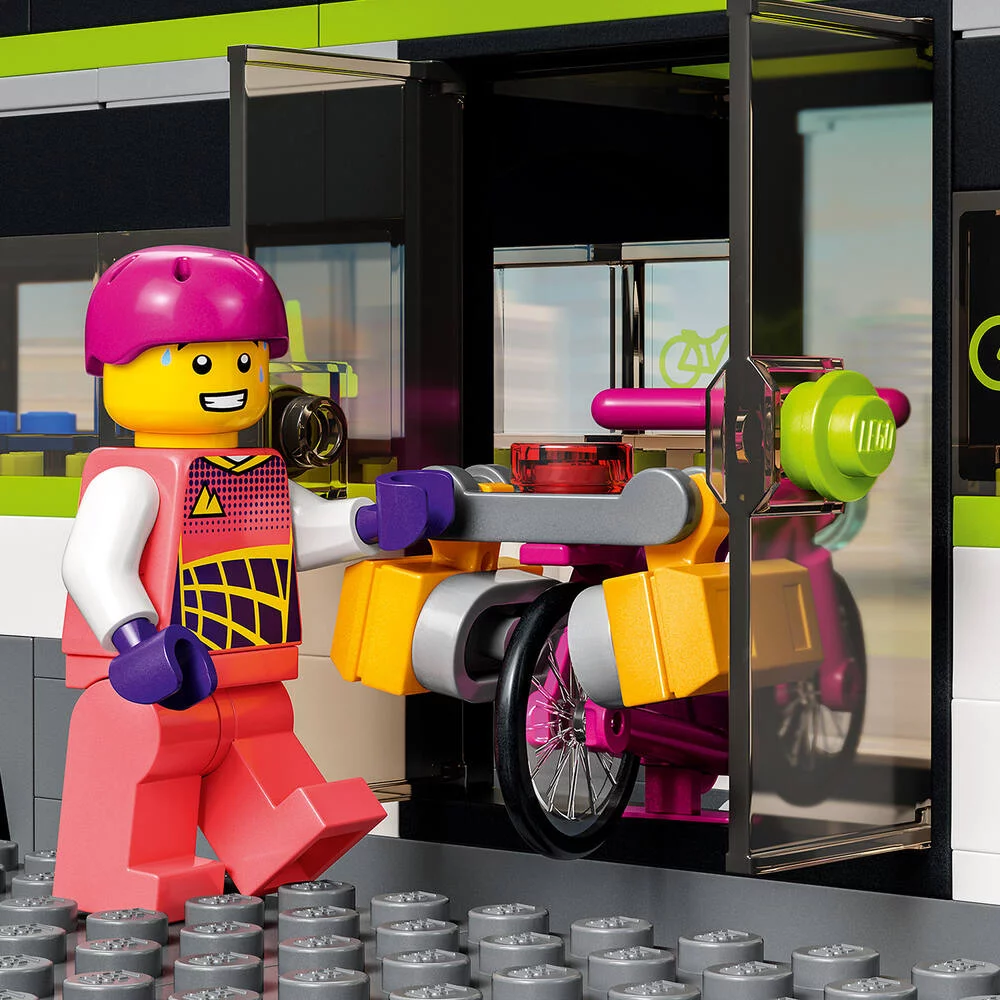 LEGO®CITY 60337 - LE TRAIN DE VOYAGEURS A GRANDE VITESSE