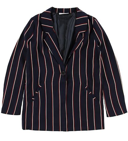 Grønt Blazer - Lilly - Navy m. Striber