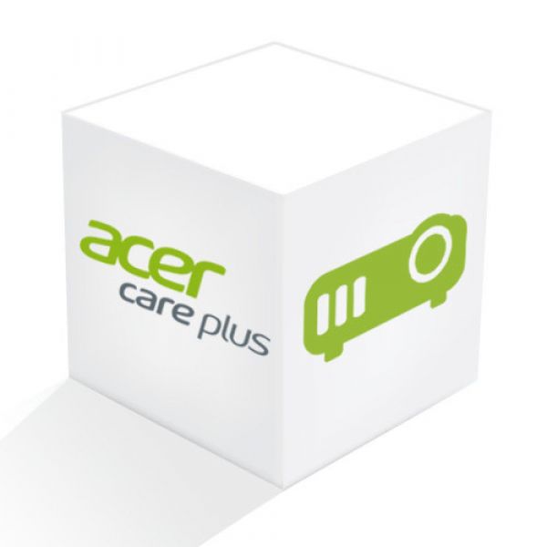 Acer Extensão de Garantia - Virtual Booklet - 3Y Carry In   3Y Lamp para Projectors Consumer/commercial