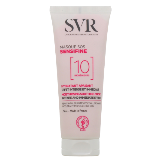 SVR Sensifine masque SOS hydratant apaisant - Peau sensible, réactive