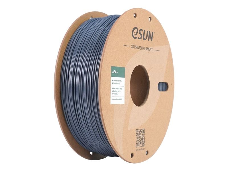 eSun Filament ASA  Grau 1.75 mm 1 kg ASA  Filament