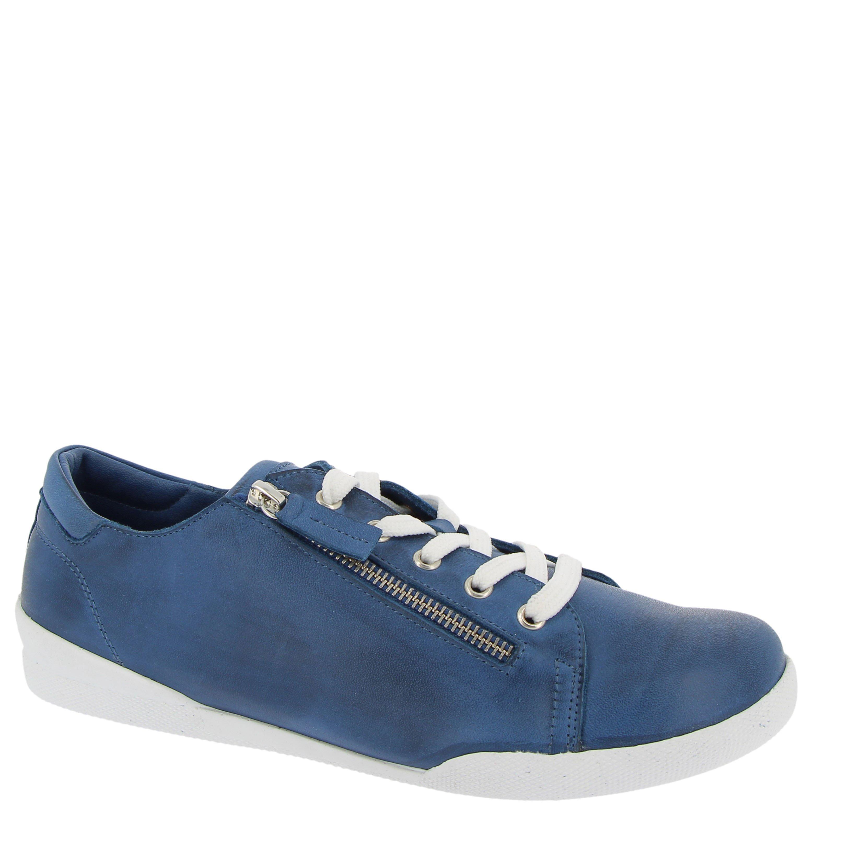 Schnürschuhe mit dekorativem Reißverschluss
