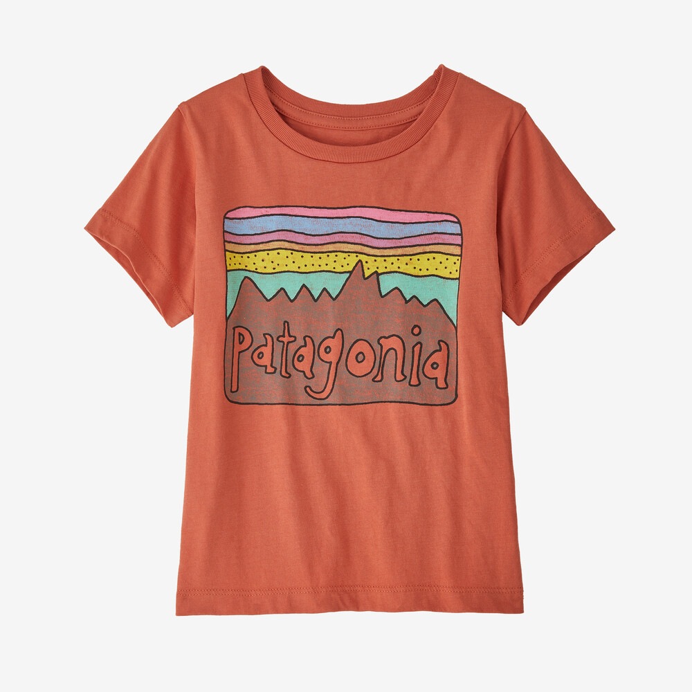 Baby Regeneratives Bio-Baumwoll-T-Shirt von Fitz Roy Skies