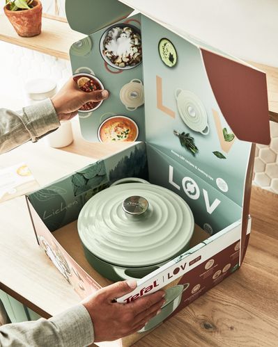 Tefal - LOV - Braadpan - Groen - 97% Gerecycled IJzer - 3.8L