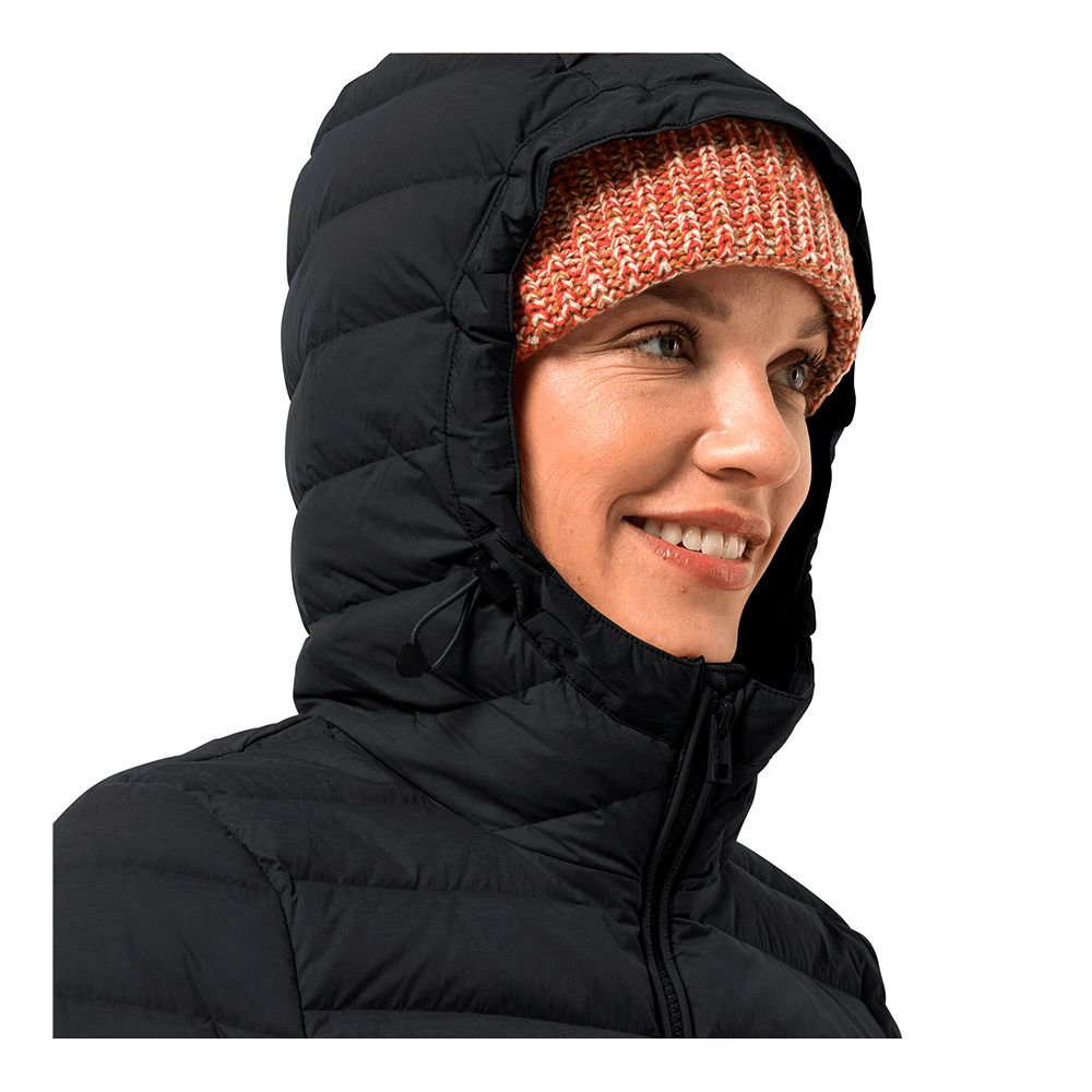 Jack Wolfskin GLOWING MOUNTAIN - Doudoune Femme black