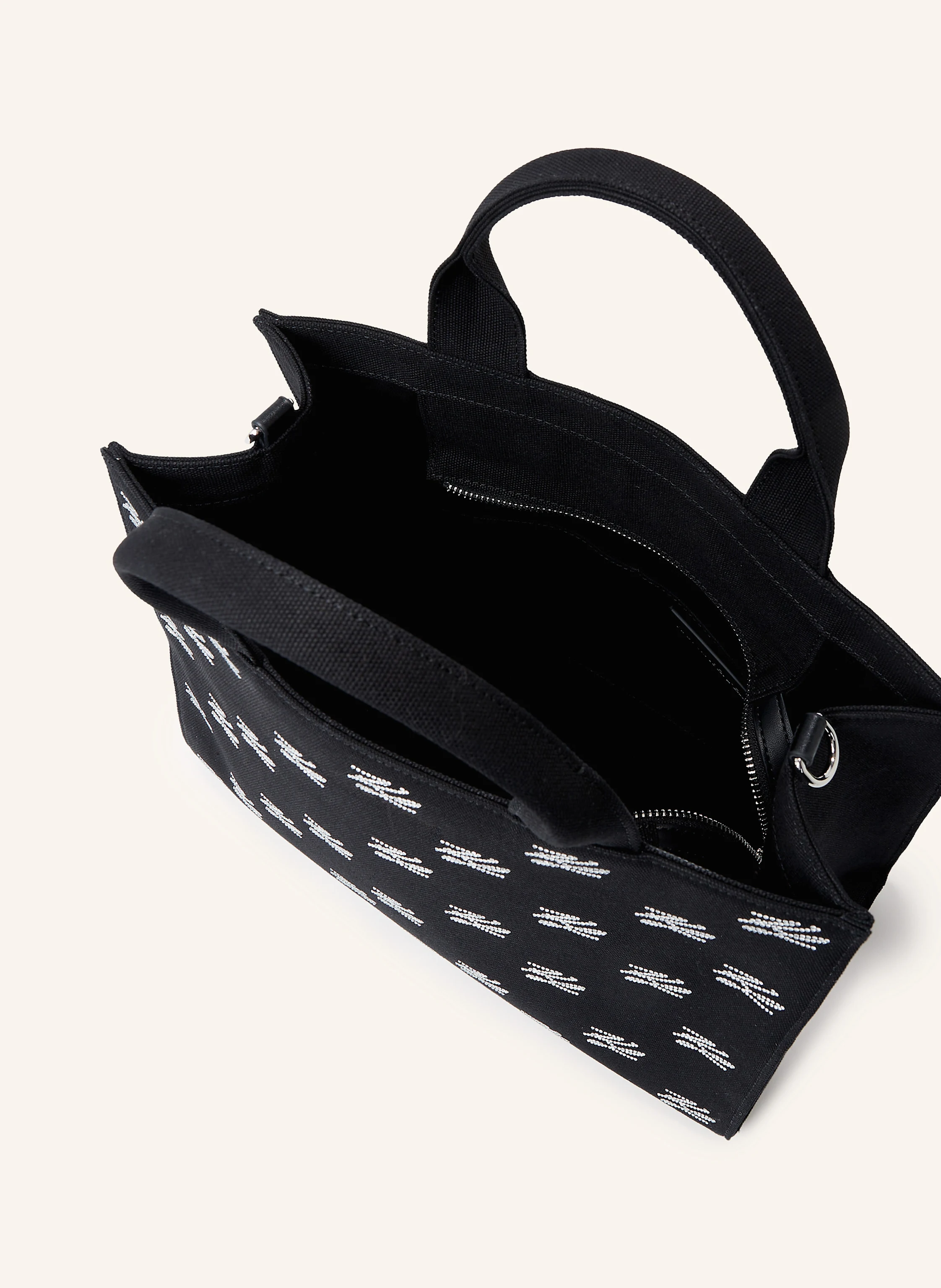 KARL LAGERFELD K/AUTOGRAPH SQUARE MEDIUM TOTE BAG