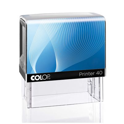 Colop Printer 40 - Tampon personnalisable - 6 lignes - format rectangulaire