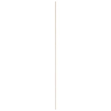 Grenen D-vorm 13x43 mm 210 cm