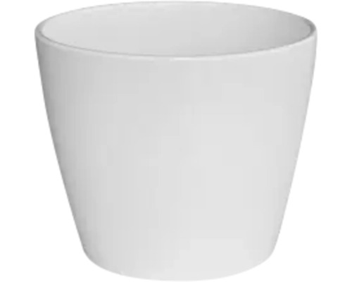 Jarah keramische plantenbak Ø 12 H 10 cm wit