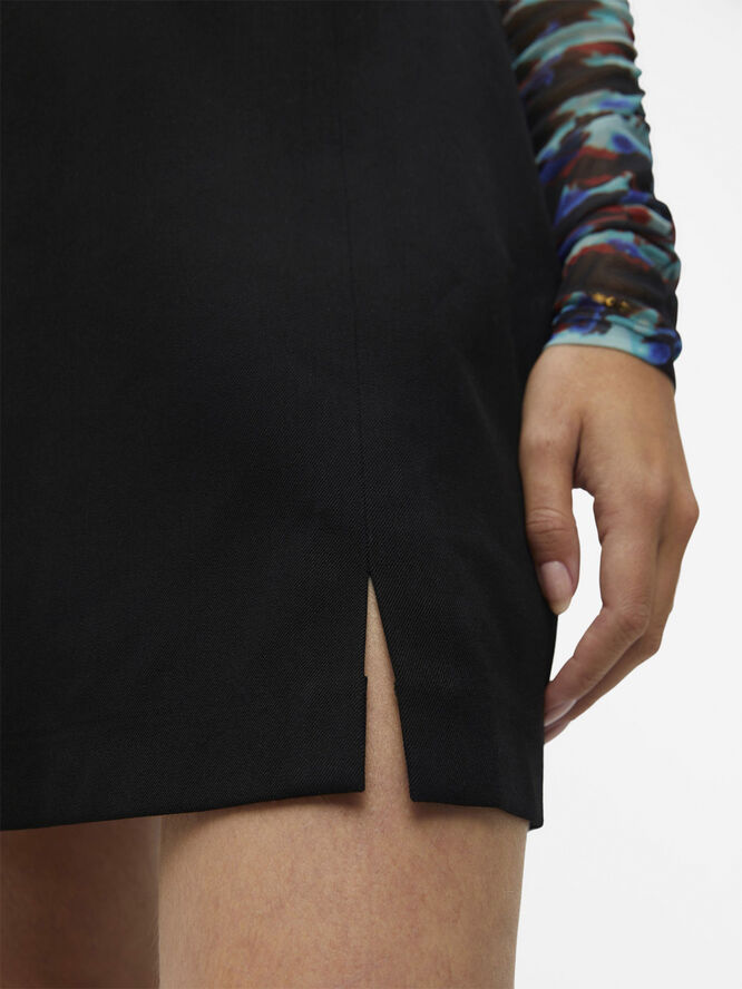 Object OBJLISA MW MINI SKIRT A AW FAIR 22 Black