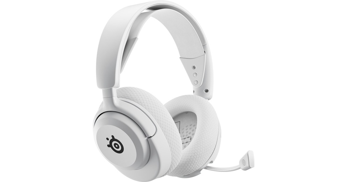 SteelSeriesArctis Nova 5 Wireless over-ear gaming headset  (Wit, 2,4 GHz, Bluetooth 5.3, pc, PlayStation 4, PlayStation 5, Nintendo Switch)