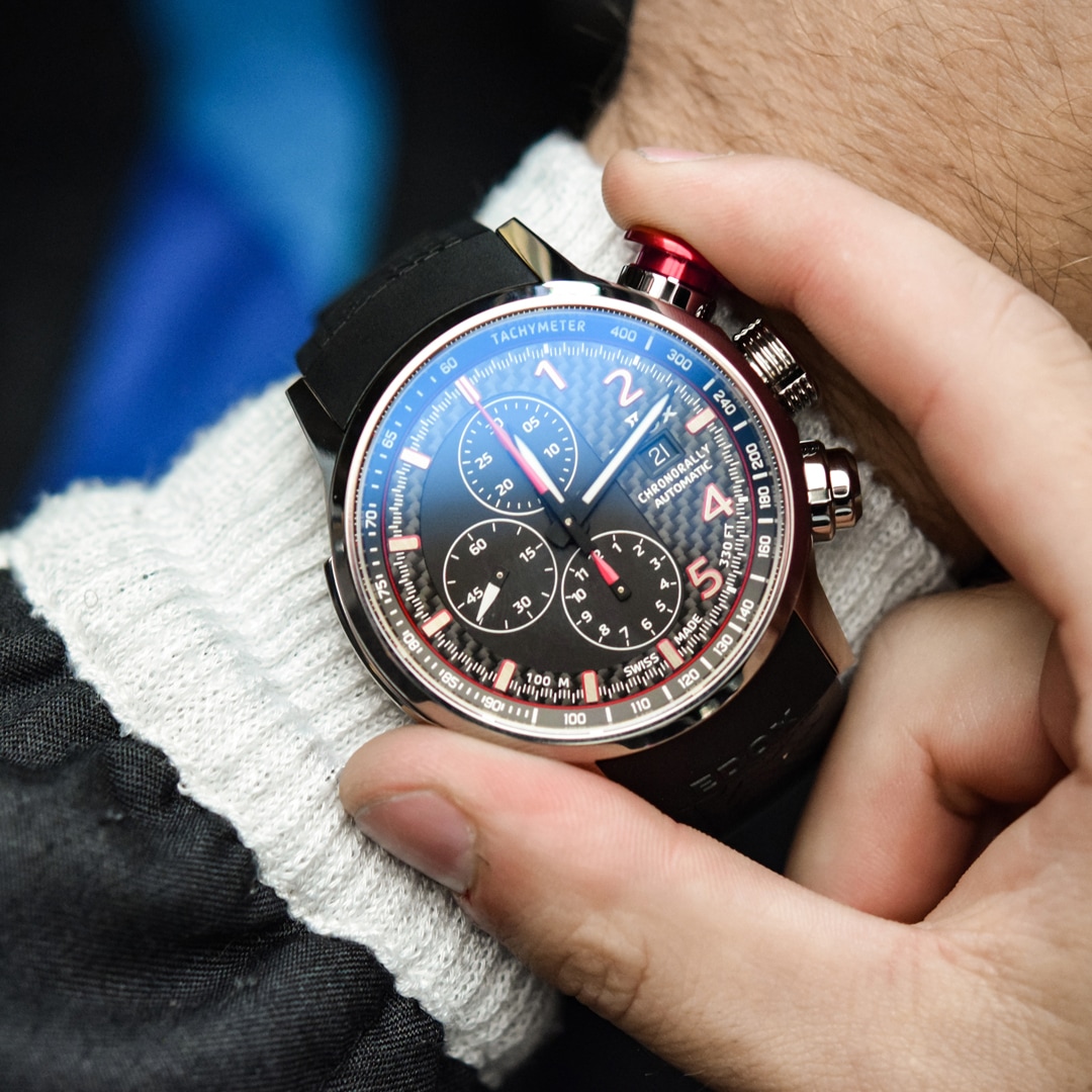 Edox Chronorally Automatic Chronograph