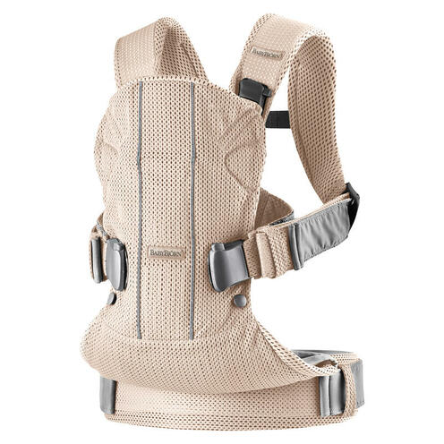 Porte-Bébé One Air Mesh 3D Rose Nacré - BABYBJÖRN