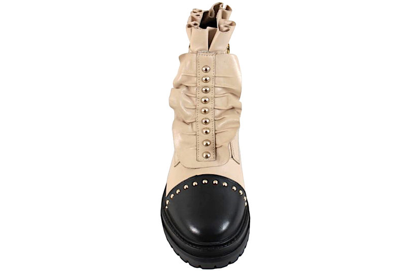 COPENHAGEN SHOES LOVE ME MULTI STØVLE I BEIGE GLAT SKIND