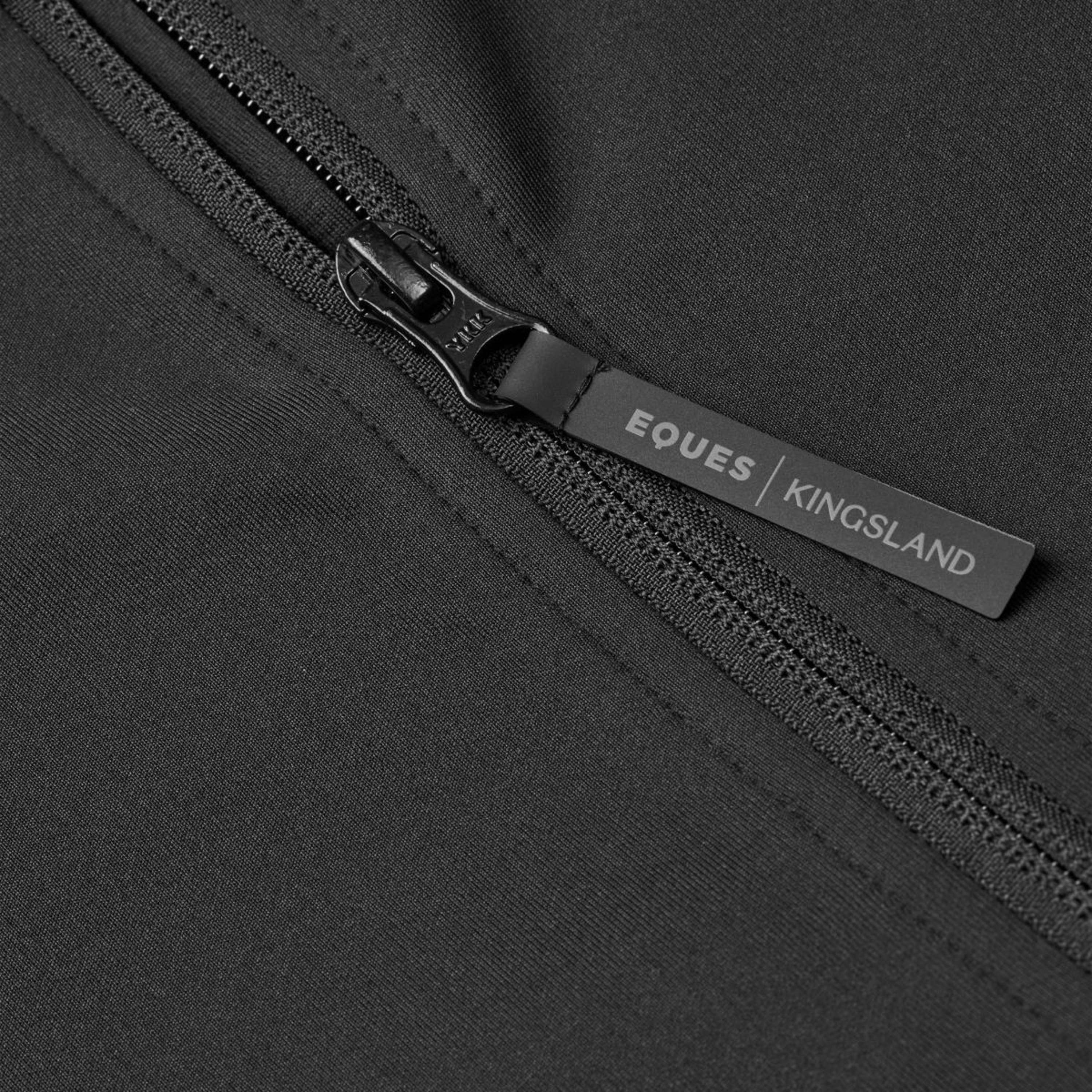 Kingsland X Eques Fleecevest Magnus Zwart