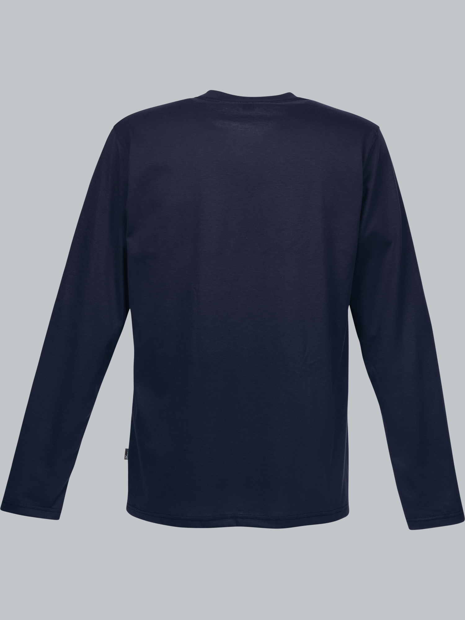 Langarmshirt aus 100% Baumwolle Navy