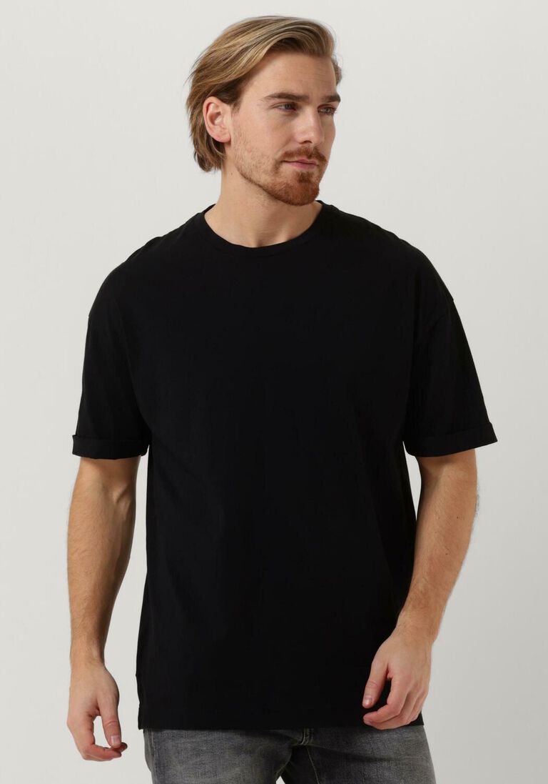 DRYKORN zwarte drykorn t-shirt thilo 520003