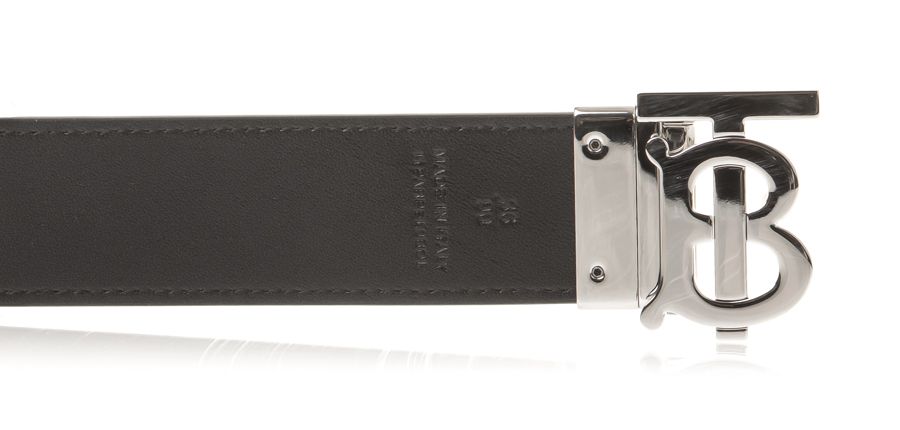 Burberry Plaque Check Belt 35mm
