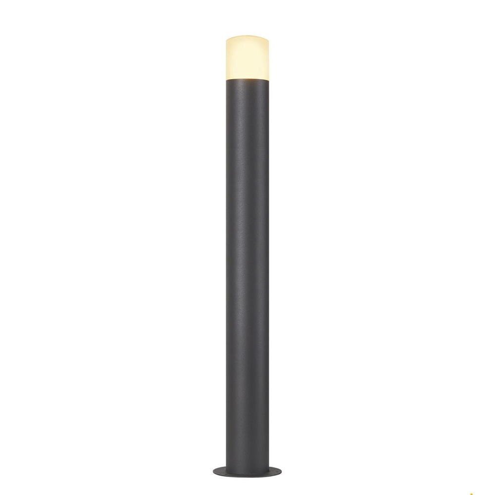 Padverlichting grafiet in zwart E27 IP44 900mm