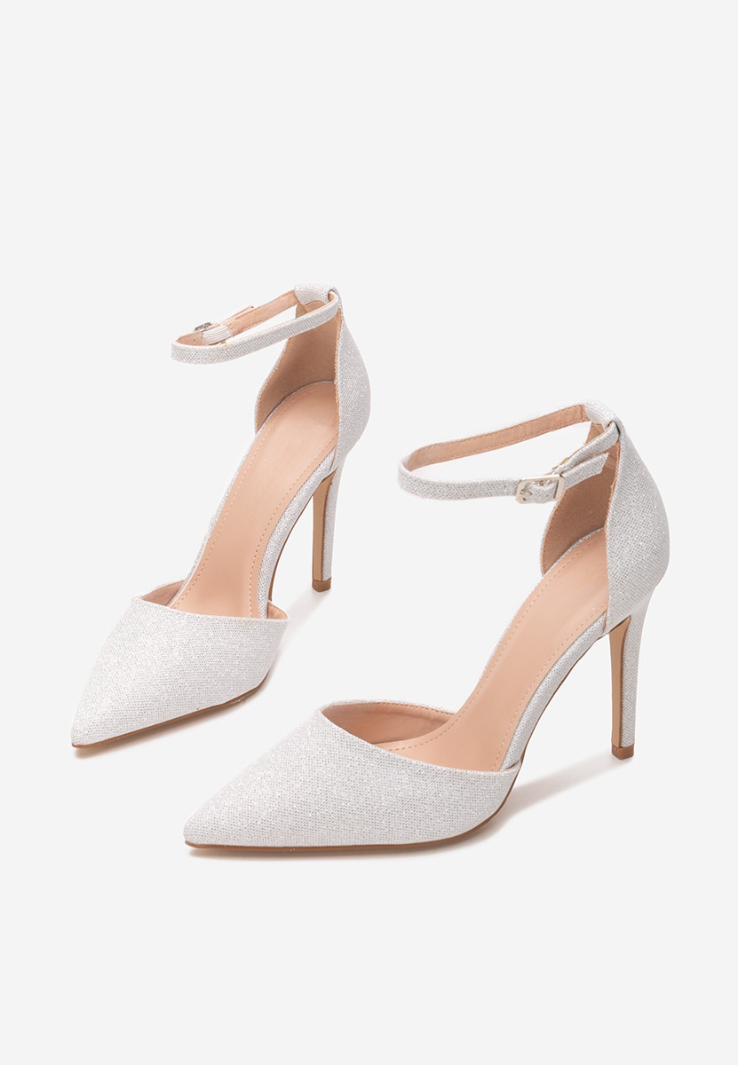 Chaussures stiletto argent Floriena