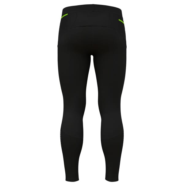 Collant running ODLO AXALP WINTER TIGHTS BLACK/LOUNGE LIZARD