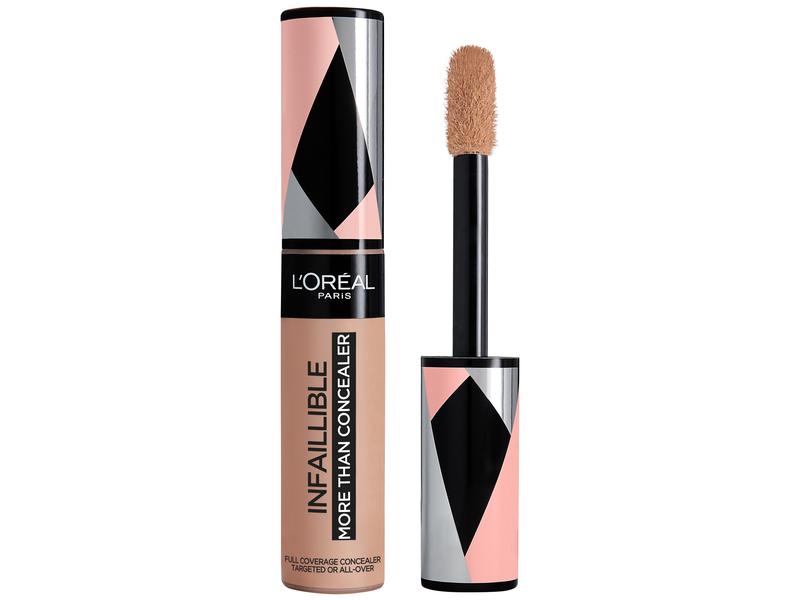 L'Oréal Paris Concealer Infaillible Full Wear 328 Linen Feuchtigkeitsspendender Concealer mit grossem Applikator