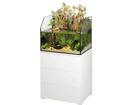 EHEIM proxima fauna aquariumcombinatie inclusief witte kast