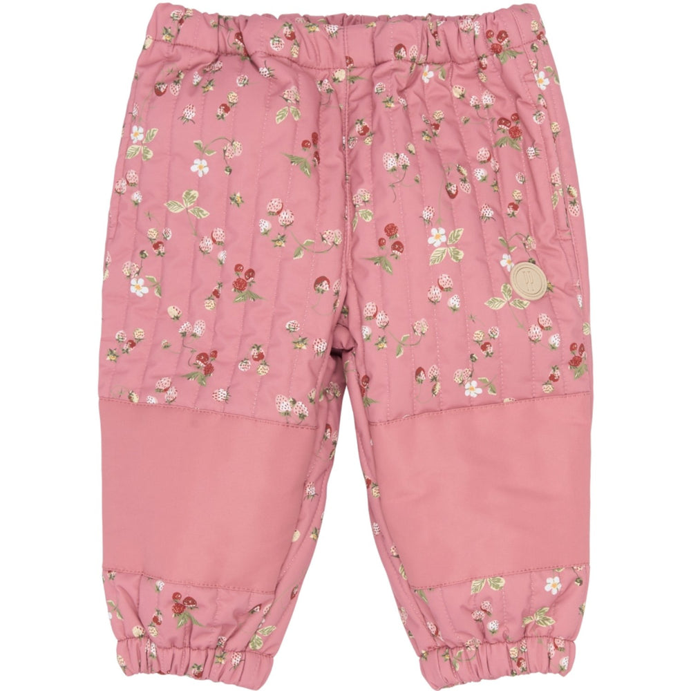 Køb Petit Piao Dusty Rose Strawberry AOP PPEver Termobukser