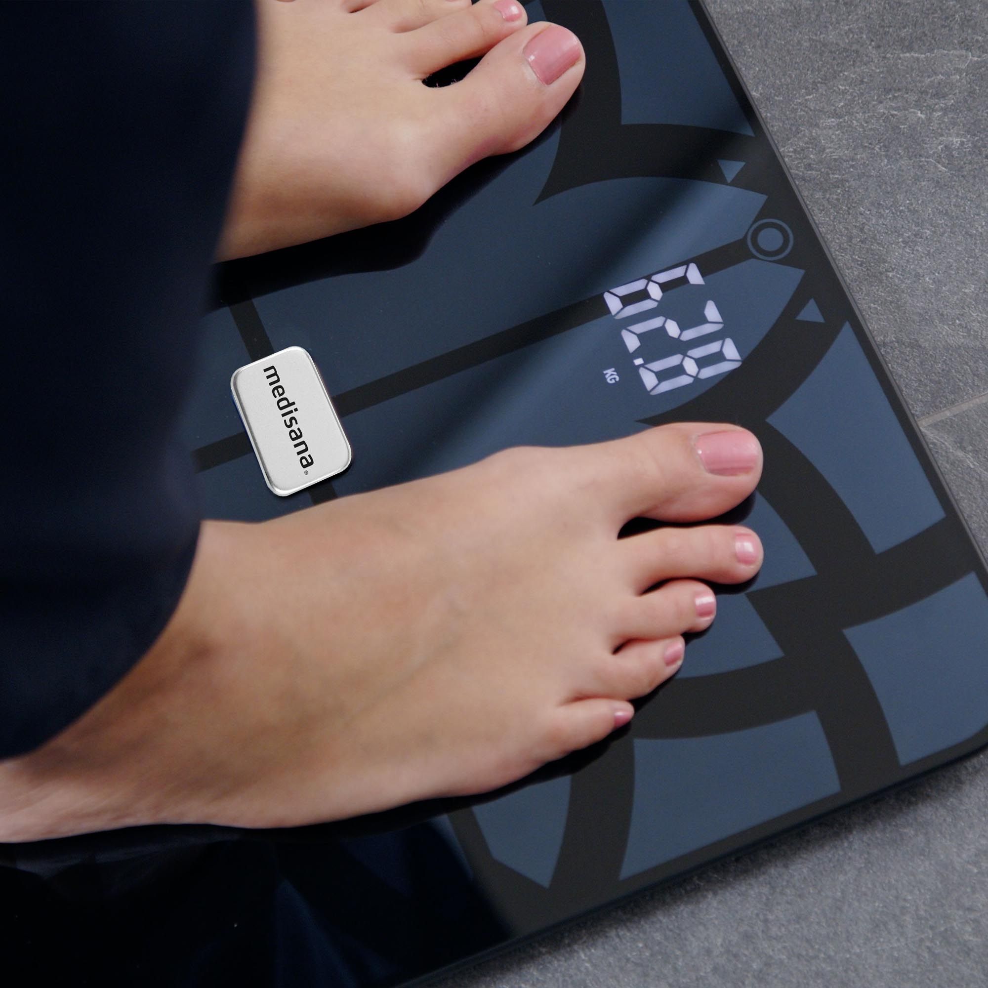 medisana BS 450 connect Körperanalysewaage mit Smartphone App