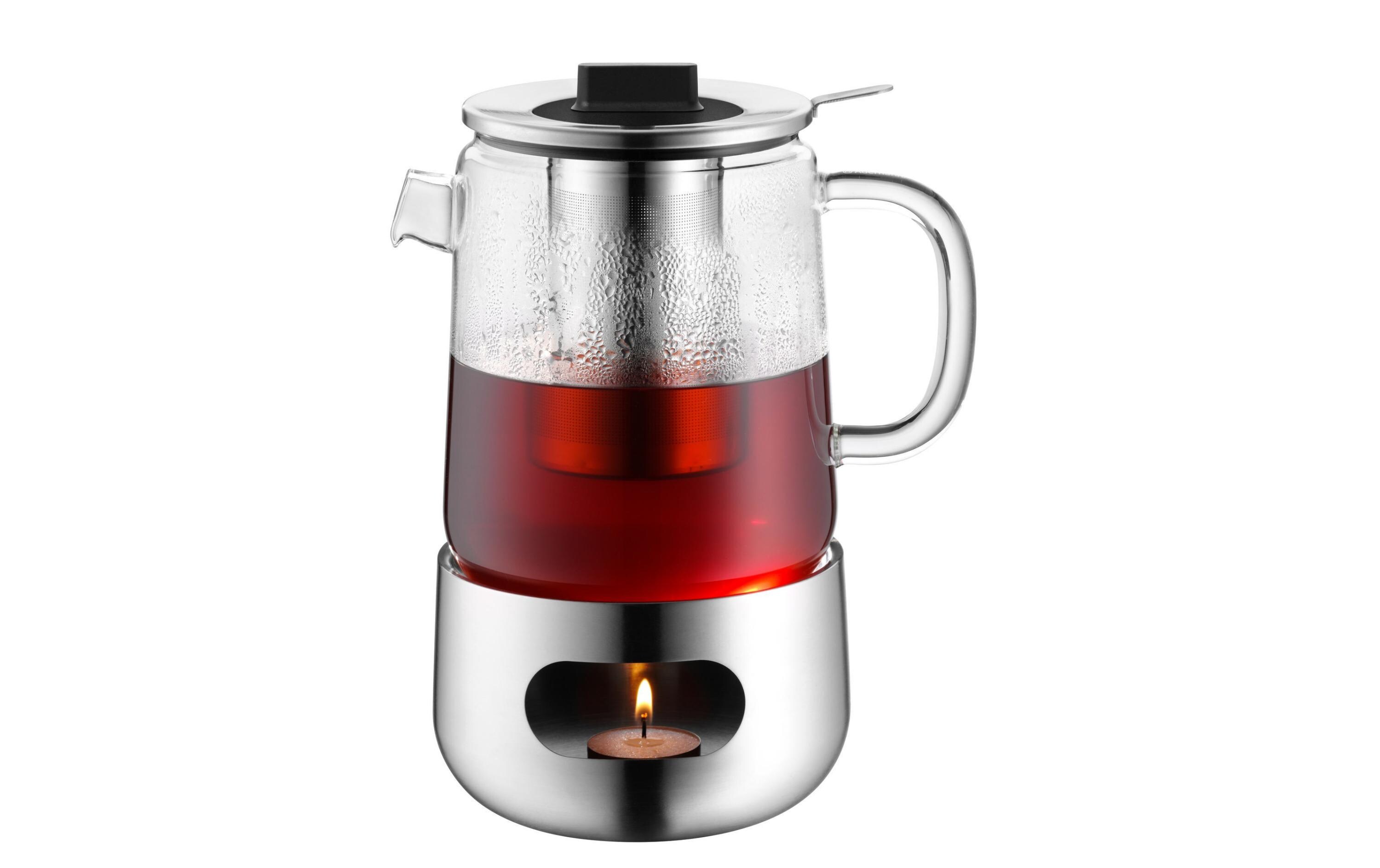 Tee-Set SensiTea 1.3 l, Transparent3-teiliges Tee-Set
