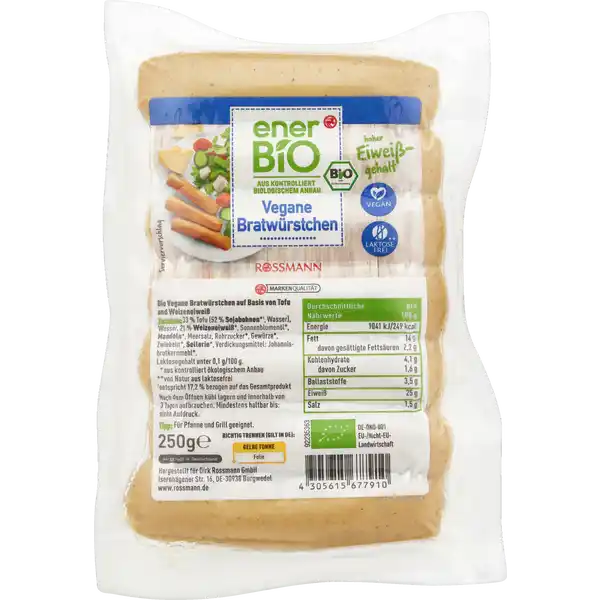 Vegane Bratwürstchen