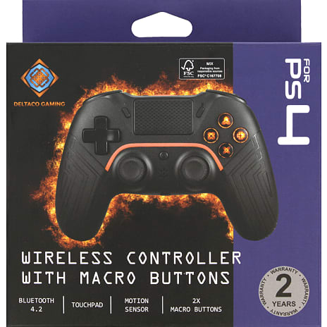 PS4 Controller Deltaco - Sort