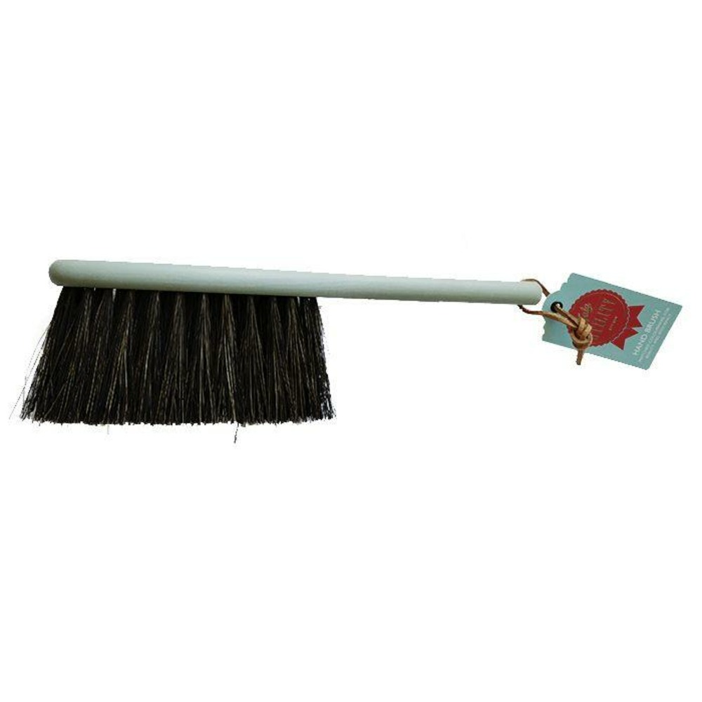 Balayette vintage en bois de hêtre tala - gris
