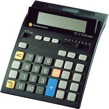 Calculatrice de bureau J-1210 Solar