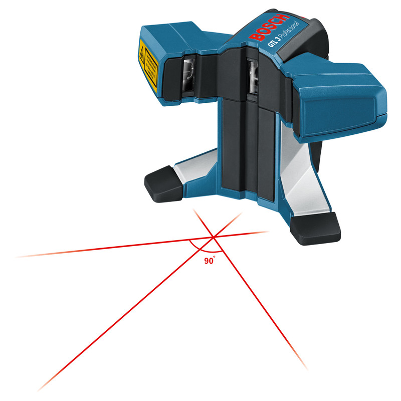 Bosch GTL 3 tegellaser Rood