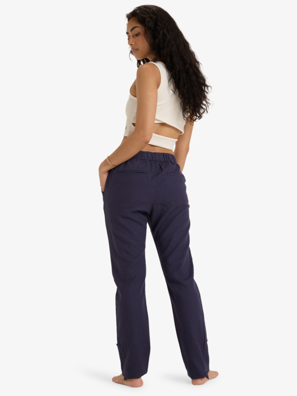 On The Seashore Pantalon cargo Bleu Femme