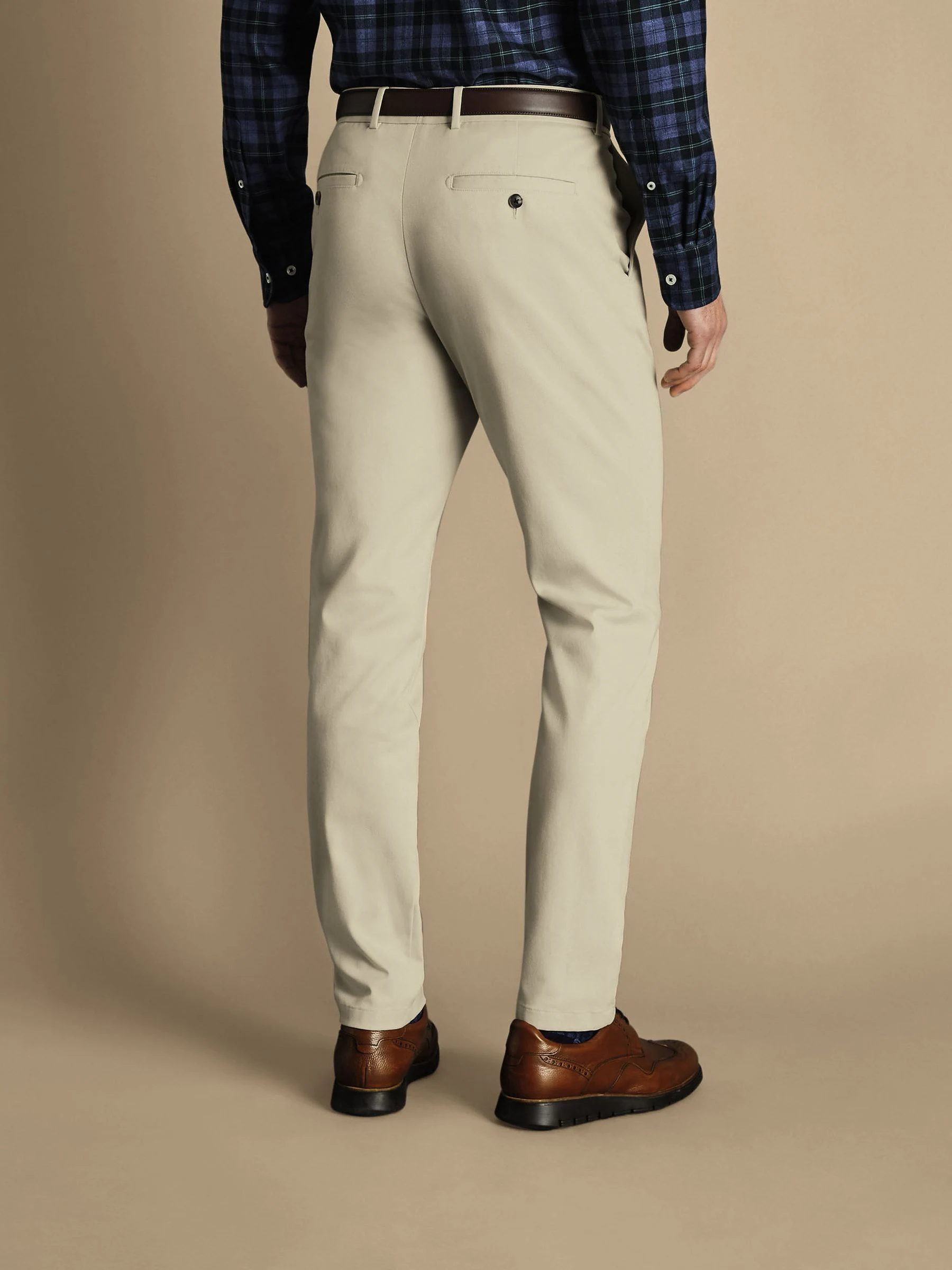 Natuurlijk - Charles Tyrwhitt Classic Fit ultimate chino zonder plooien