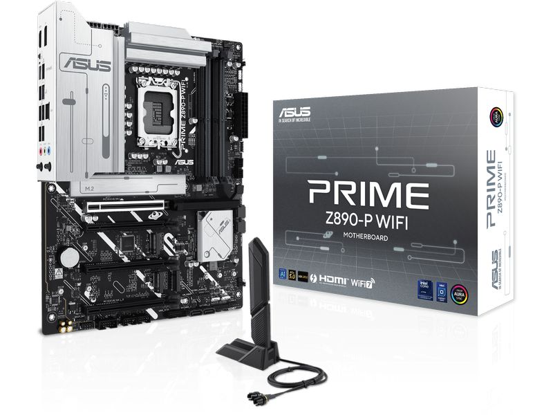 ASUS Mainboard Prime Z890-P WIFI ATX-Mainboard mit Z890 Chipsatz und WLAN